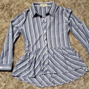 Love Notes Peplum Blouse